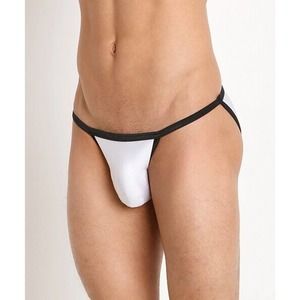 N2N BODYWEAR DAREDEVIL SWIM BIKINI WHITE - SMALL